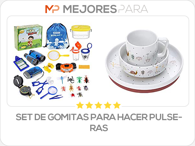 set de gomitas para hacer pulseras