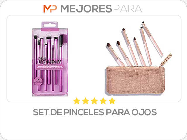 set de pinceles para ojos