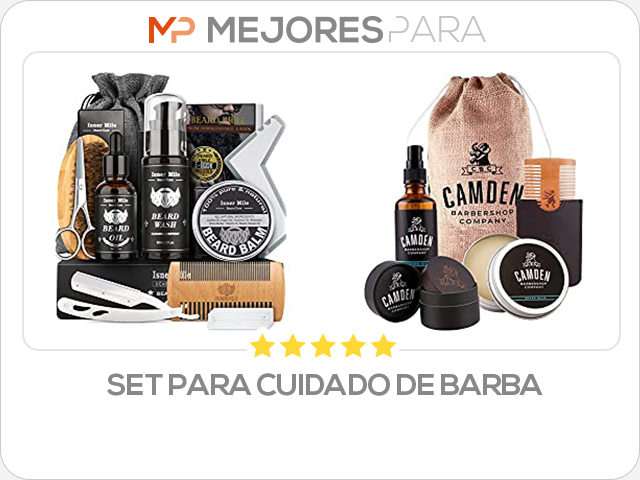 set para cuidado de barba