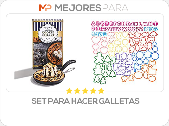 set para hacer galletas