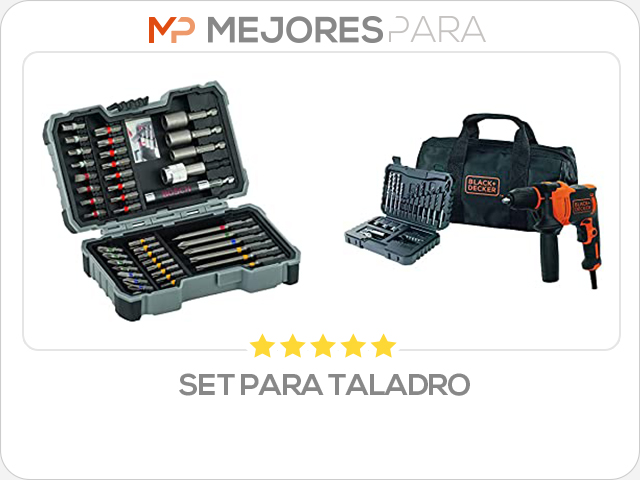 set para taladro