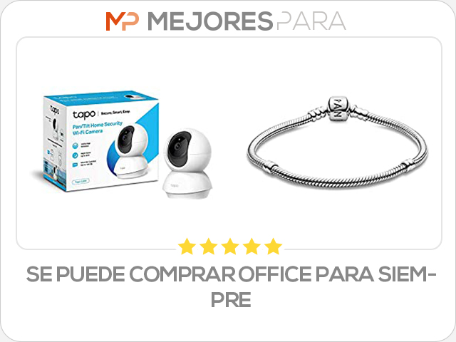 se puede comprar office para siempre