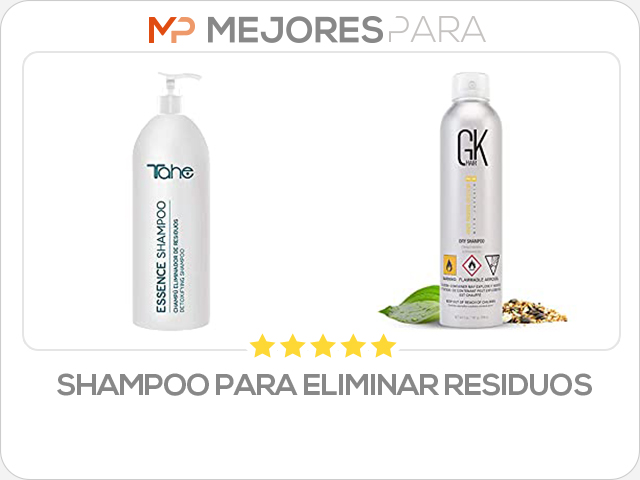 shampoo para eliminar residuos