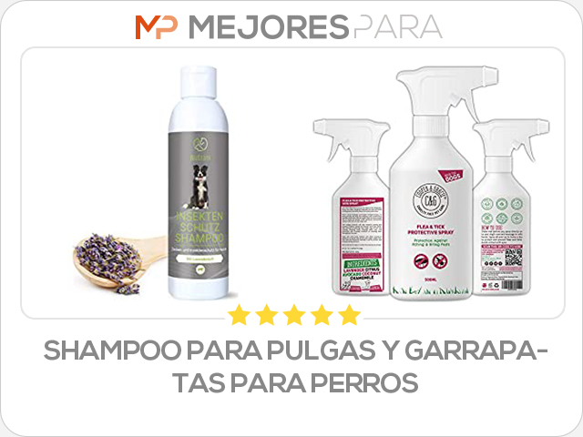 shampoo para pulgas y garrapatas para perros