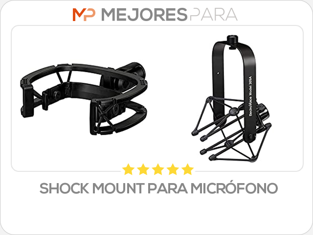 shock mount para micrófono