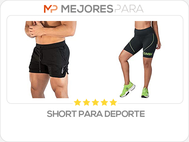 short para deporte