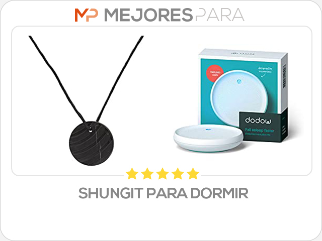 shungit para dormir