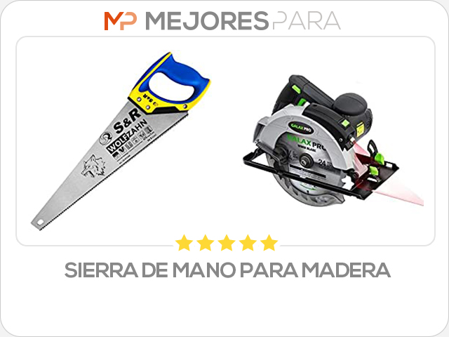 sierra de mano para madera