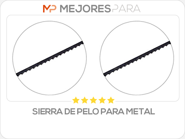 sierra de pelo para metal