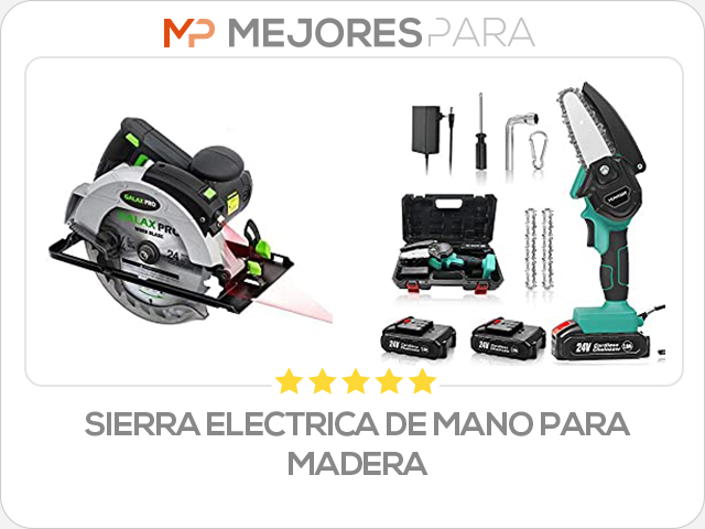 sierra electrica de mano para madera