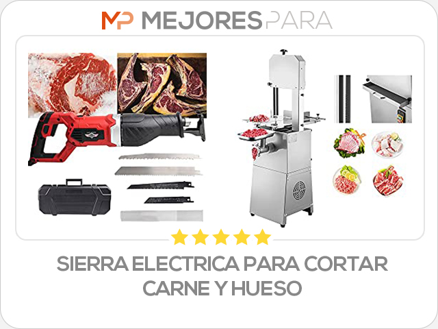 sierra electrica para cortar carne y hueso