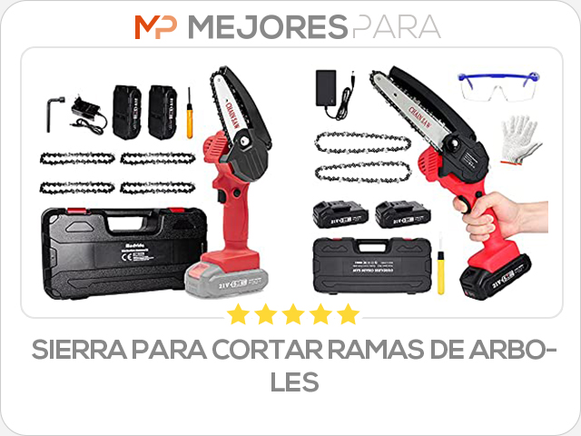 sierra para cortar ramas de arboles