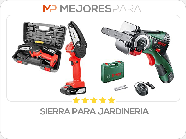 sierra para jardineria