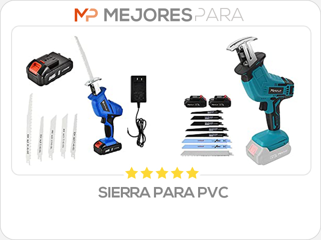 sierra para pvc