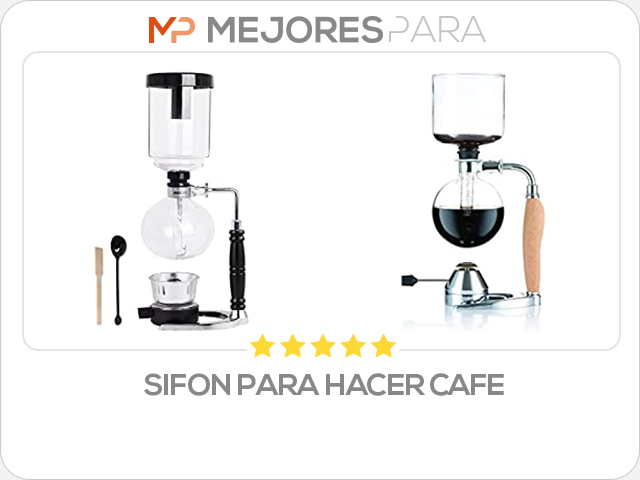 sifon para hacer cafe