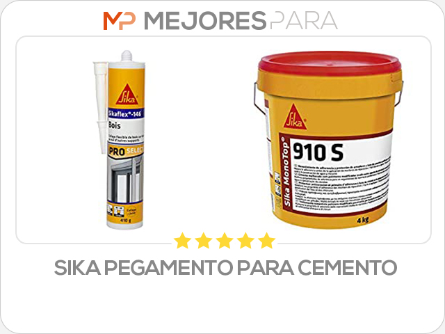 sika pegamento para cemento