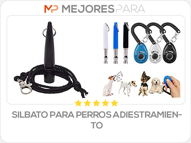 silbato para perros adiestramiento