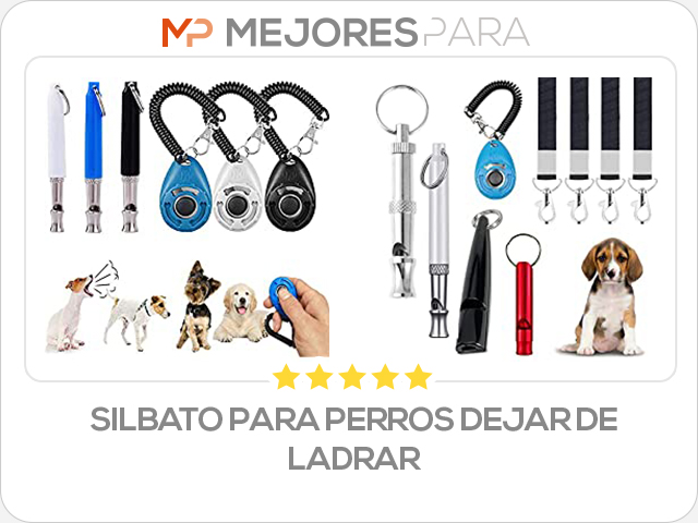 silbato para perros dejar de ladrar