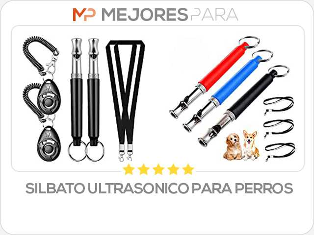 silbato ultrasonico para perros