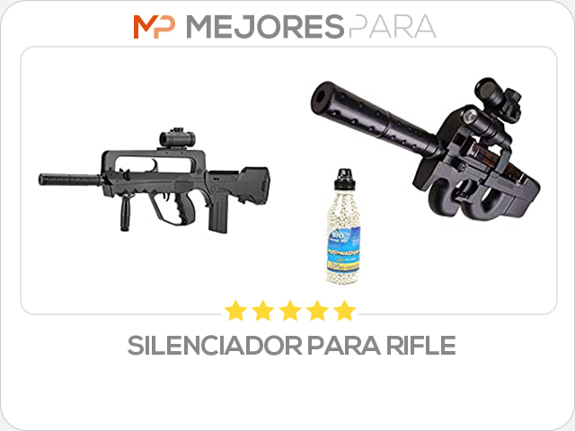 silenciador para rifle