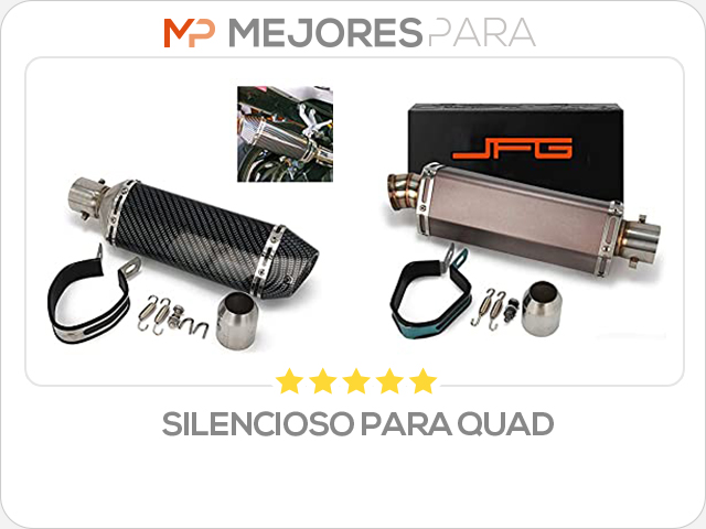 silencioso para quad