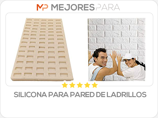 silicona para pared de ladrillos