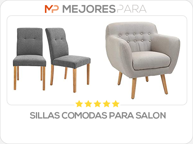 sillas comodas para salon