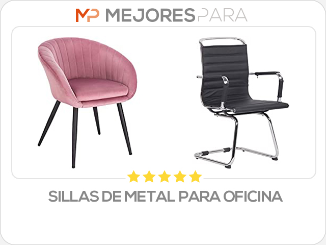 sillas de metal para oficina