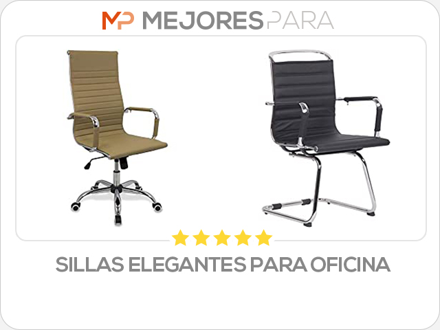 sillas elegantes para oficina