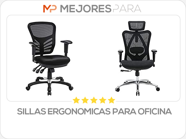 sillas ergonomicas para oficina