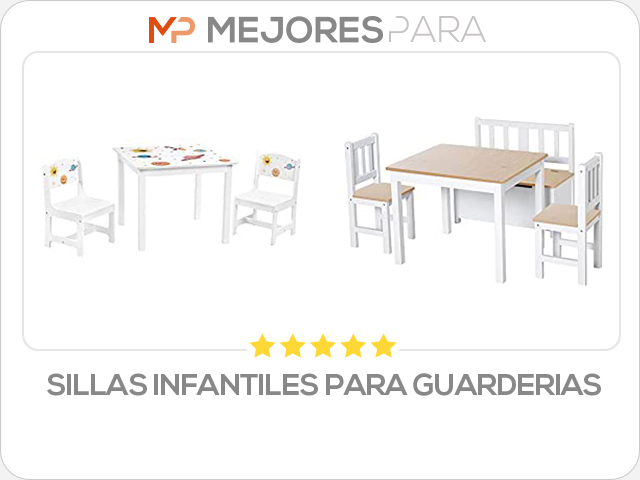 sillas infantiles para guarderias