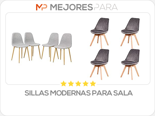 sillas modernas para sala