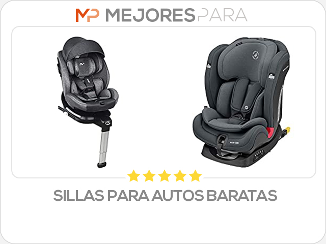 sillas para autos baratas