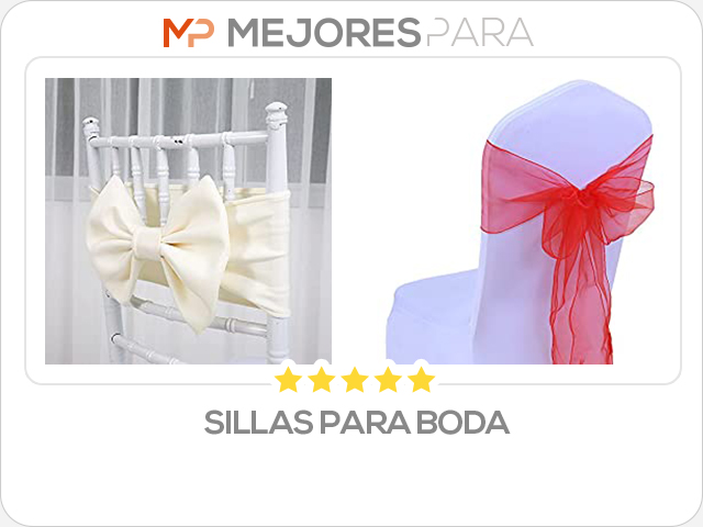 sillas para boda