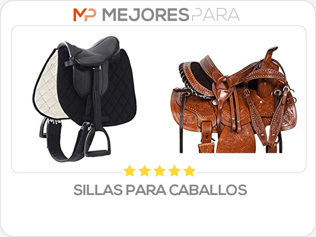 sillas para caballos