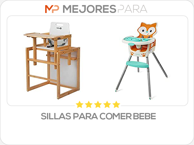 sillas para comer bebe