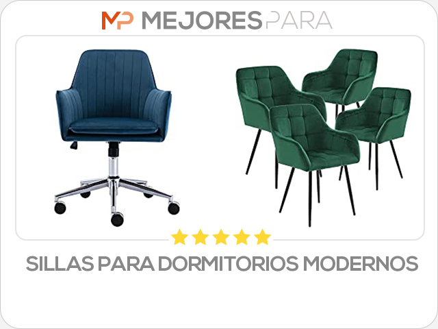 sillas para dormitorios modernos