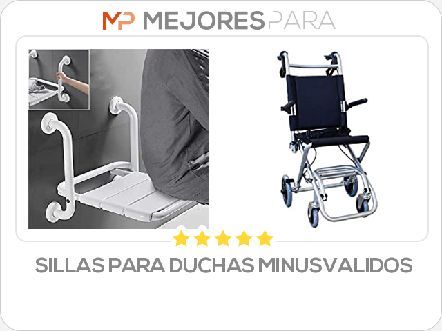 sillas para duchas minusvalidos