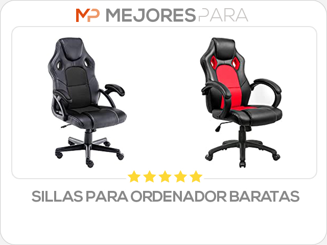 sillas para ordenador baratas