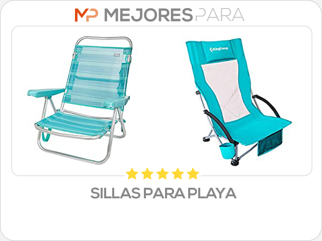 sillas para playa