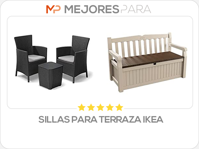 sillas para terraza ikea