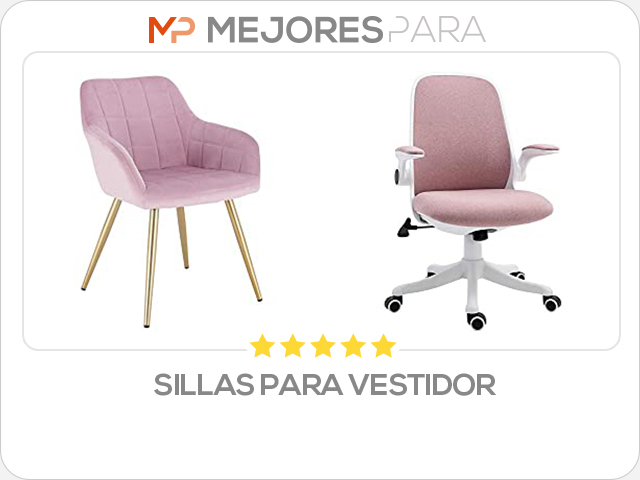 sillas para vestidor