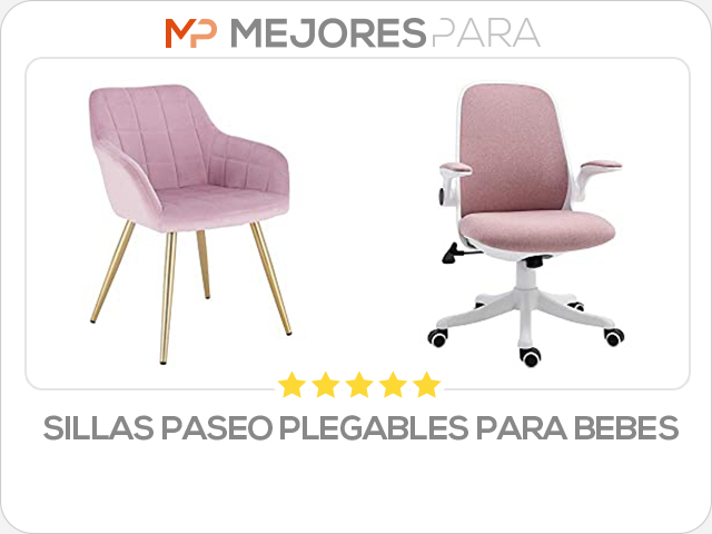 sillas paseo plegables para bebes