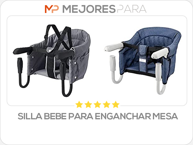 silla bebe para enganchar mesa