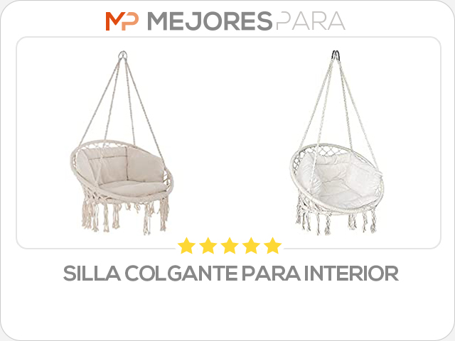 silla colgante para interior