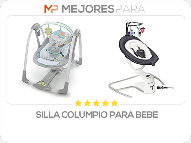 silla columpio para bebe