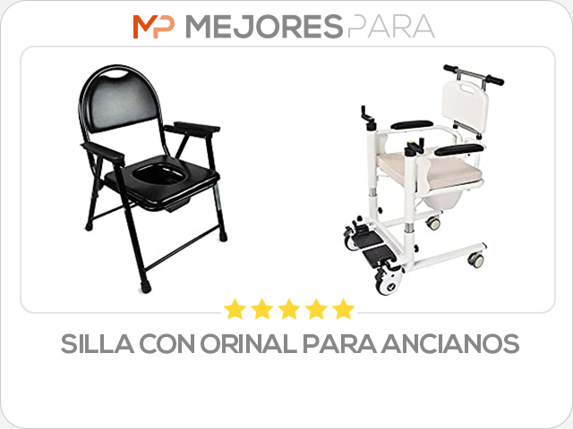 silla con orinal para ancianos