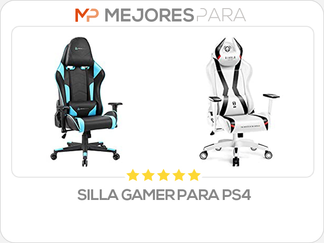 silla gamer para ps4