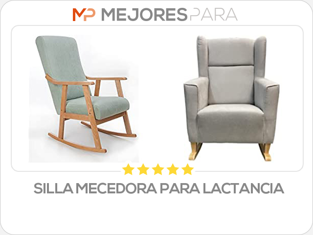 silla mecedora para lactancia