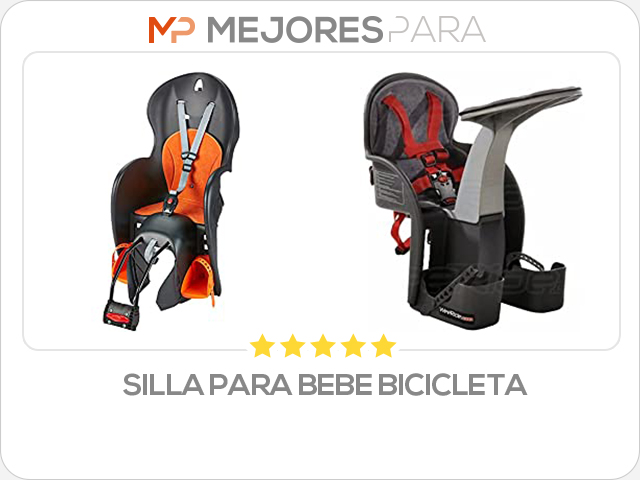 silla para bebe bicicleta